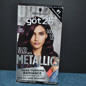 Gotb2 Metallics Smoky Violet Hair Color New Box